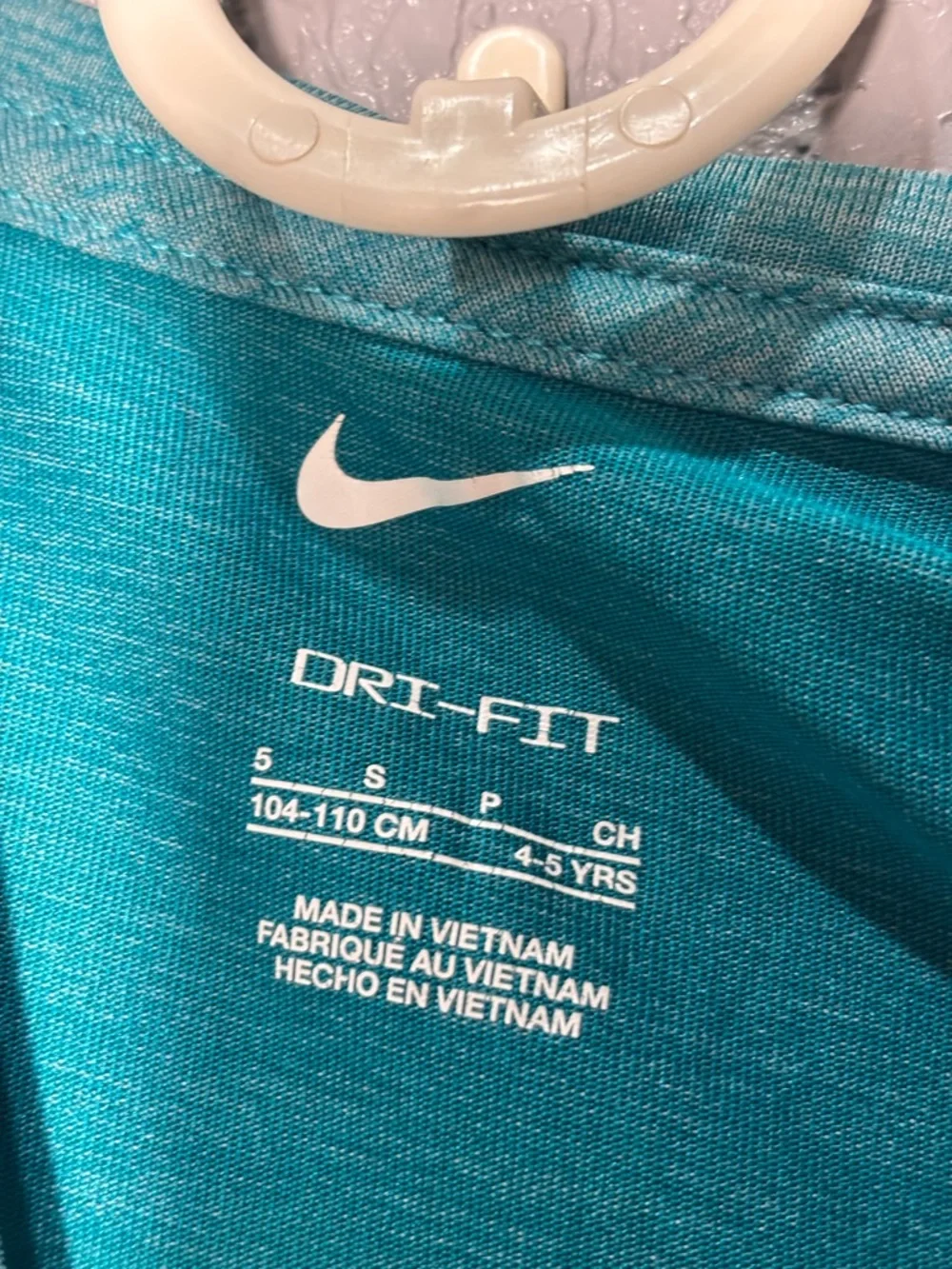 Nike Teal Short-Sleeve Graphic Swoosh Tee - Picture 2 of 3